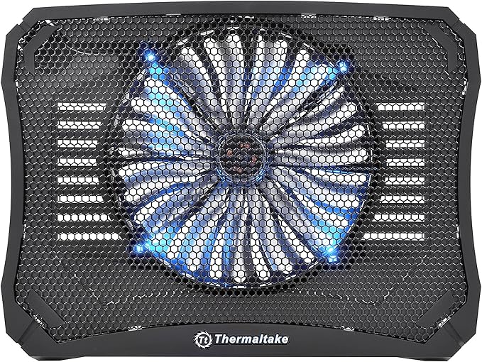 Thermaltake Massive V20 Steel Mesh Panel Single 200mm Blue LED Fan Adjustable - Image 2