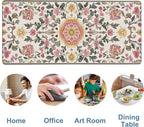 Elegant Carpet Gaming Mouse Pad 3mm Thick Stitched Edge Waterproof Non-Slip - Image 5