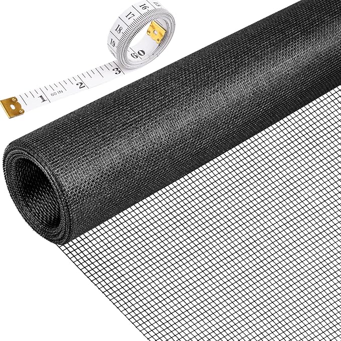 48"X102" Window Screen Replacement, Fiberglass Window Screen Mesh, Replacement by Unknown