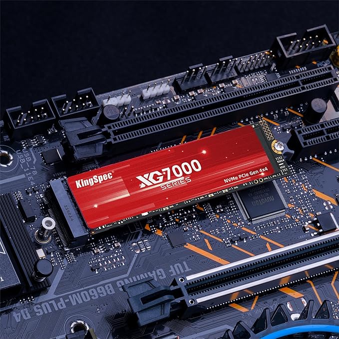 KingSpec XG7000 512GB NVMe SSD PCIe 4.0-7400MB/s Read Speed, 3D TLC NAND M.2 - Image 4