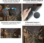 Tokyo Street at Night Kawaii Japanese XL Mouse Pad, Cute Gaming Desk Pads - Image 5