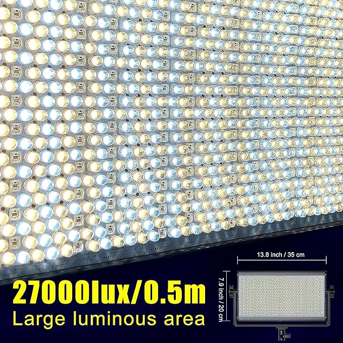 GVM 1500D RGB Video Light, 75W Photography Light - Image 2
