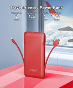TG90° Portable Charger 10000mah Cell Phone Battery Backup, Ultra Slim Power Bank - Image 6
