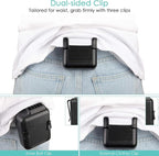 COMLIFE Portable Mini Waist Fan, 6000mAh Battery Powered Hands-free Wearable Fan - Image 5