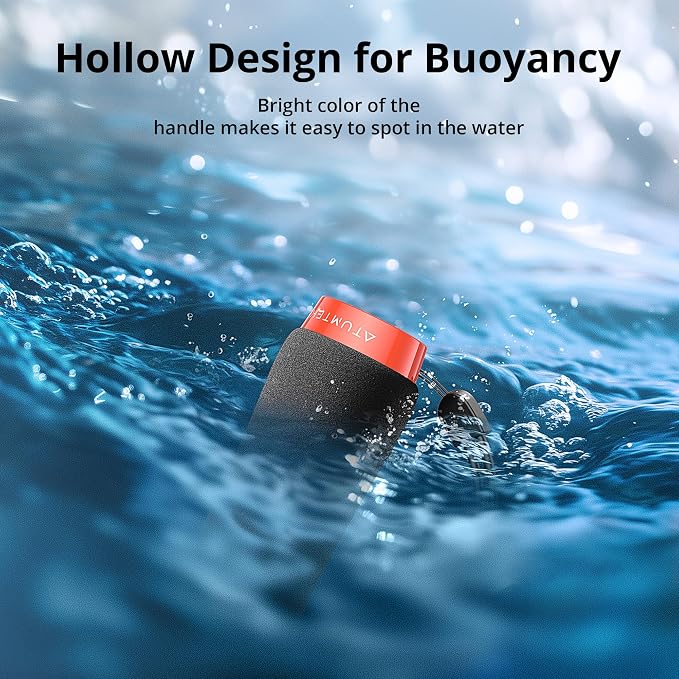 ATUMTEK Floating Hand Grip for GoPro, Waterproof Handle Mount Underwater Hand - Image 3