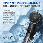 Valo Portable Rechargeable Fan - Image 2