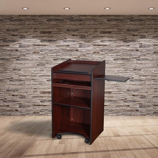 OEF Furnishings Mobile Floor Lectern - Image 7