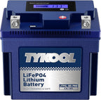 TYKOOL YTX5L-BS High Performance lithium LiFePO4 Motorcycle Battery, 12.8V 3Ah by TYKOOL