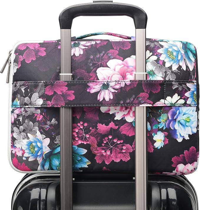 Canvaslove Floral Laptop Sleeve Case, Cushioned - Image 4
