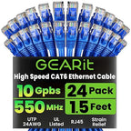 GearIT Cat 6 Ethernet Cable Pack by GEARit