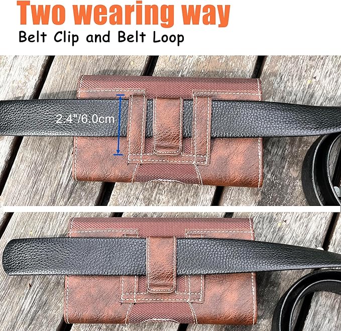 Leather Phone Holster for Men - Image 4