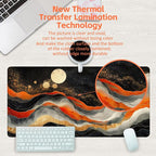 Large Gaming Mouse Pad, Abstract Art Painting Desk Pad, 31.5"x15.7" Extended - Image 4