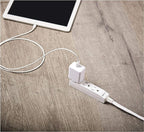 Amazon Basics Rectangular Indoor Extension Cord Power Strip, Flat Plug - Image 7