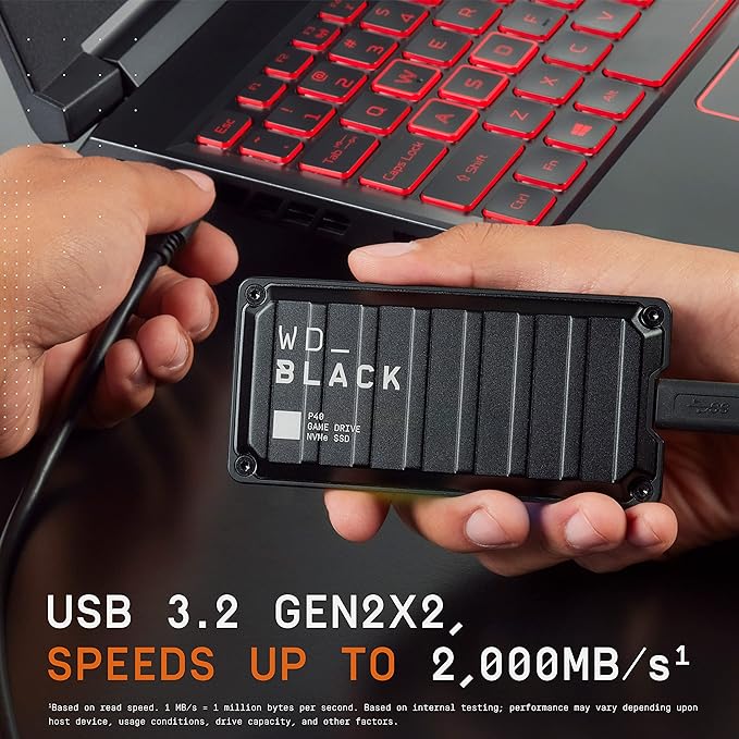 Western Digital 1TB P40 Game Drive SSD - Image 4