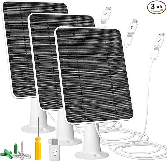 Solar Panel Charger Compatible by WININMETA