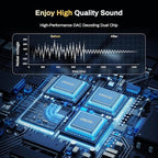 Portable Headphone Amplifier, USB C MINI DAC Amp Dongle 3.5mm & 4.4mm Balanced - Image 2