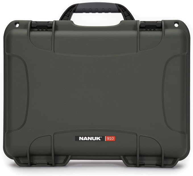 NANUK Medium Series 910 Lightweight NK-7 Resin Waterproof Protective Case - Image 2