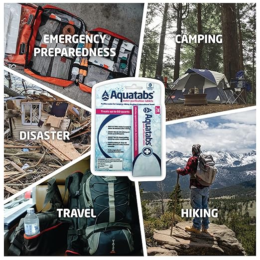 Aquatabs 49mg Water Purification Tablets. Water Filtration System - Image 5