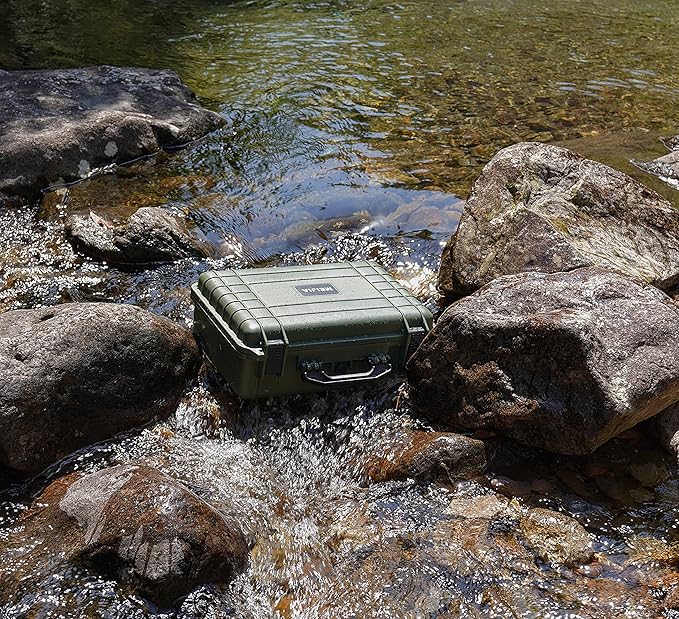 MEIJIA Portable All Weather Waterproof Protective Case, Hard Case, Camera Case - Image 5