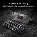 ROG Azoth Extreme 75 Custom Gaming Keyboard, Aluminum Chassis, Carbon Fiber - Image 2